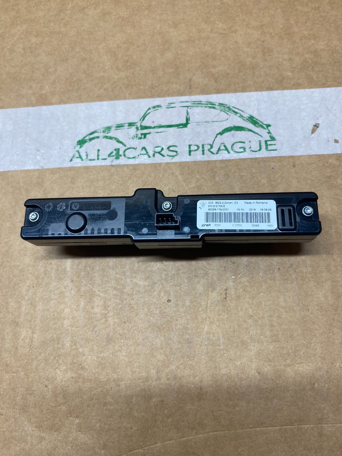 PORSCHE CAYENNE BEDIENEIHEIT MITTELKONSOLE 9Y0919709B - Obrázek 7