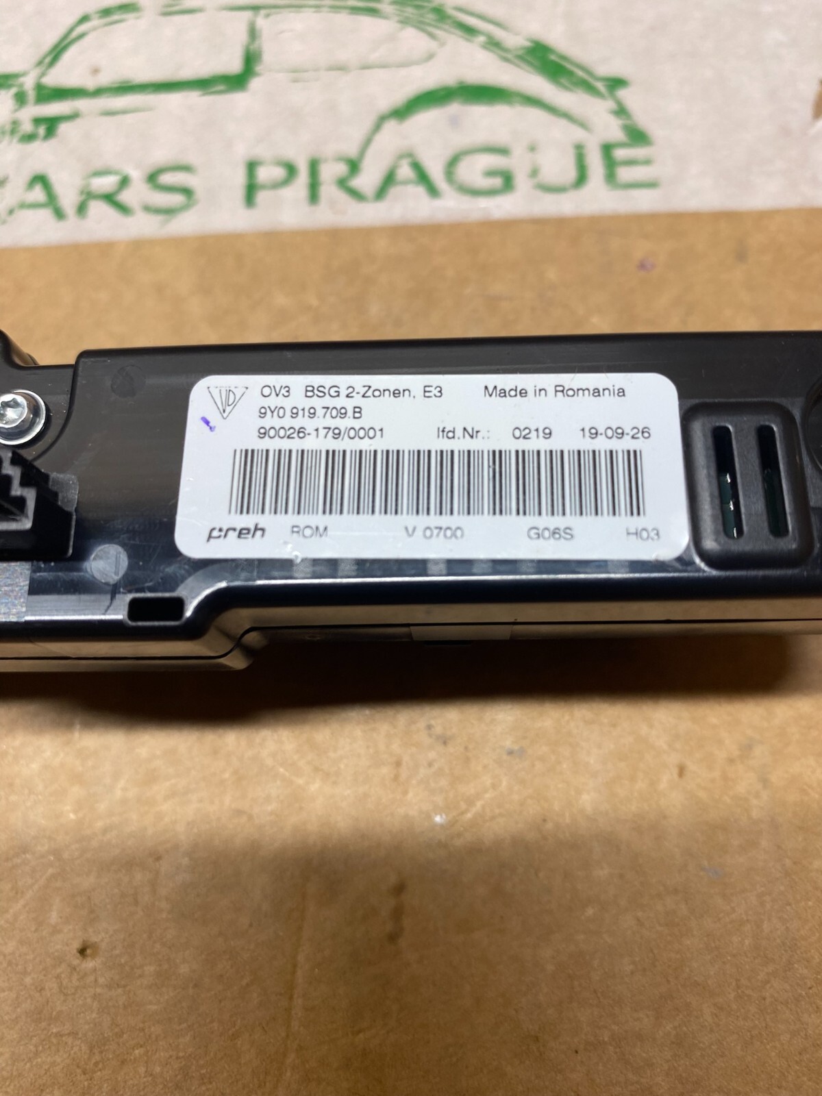 PORSCHE CAYENNE BEDIENEIHEIT MITTELKONSOLE 9Y0919709B - Obrázek 8