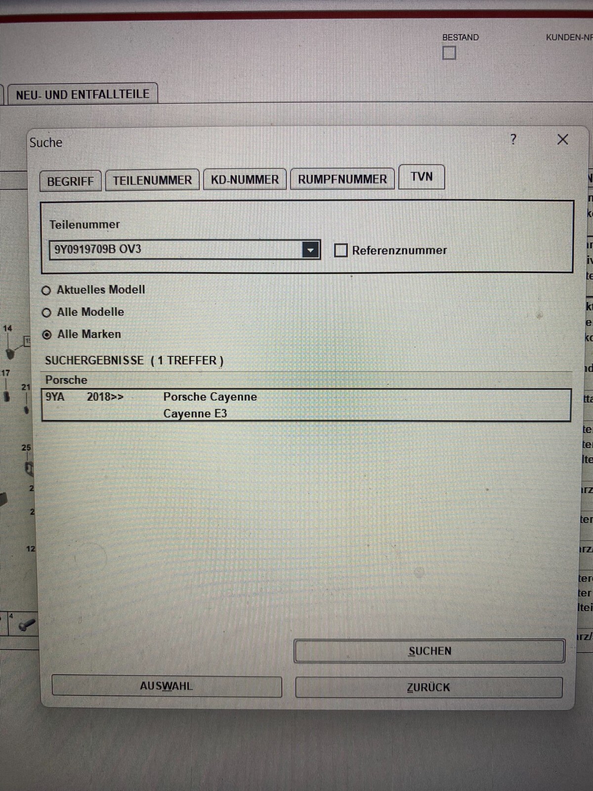 PORSCHE CAYENNE BEDIENEIHEIT MITTELKONSOLE 9Y0919709B - Obrázek 9