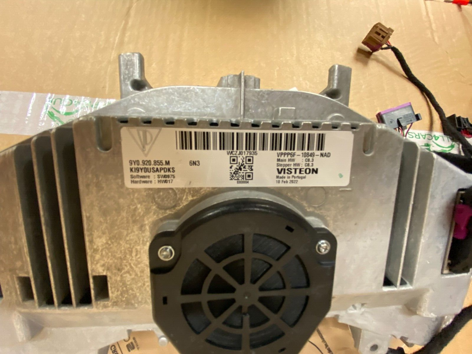 PORSCHE CAYENNE S TACHO KOMBIINSTRUMENT VIRTUAL COCKPIT 9Y0920855M ORIG.NEU!!(7) - Obrázek 18