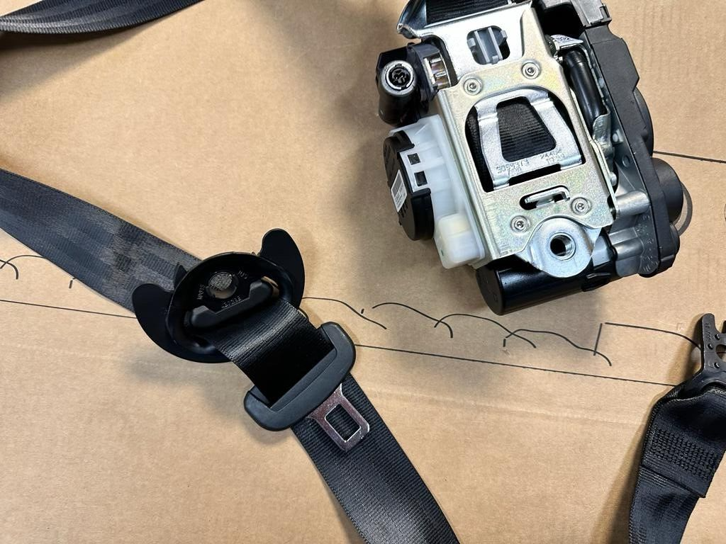 PORSCHE CAYENNE SICHERHEITS GURT VORNE LINKS 9Y0857705K FAHRER ORIGINAL NEU!!!! - Obrázek 6