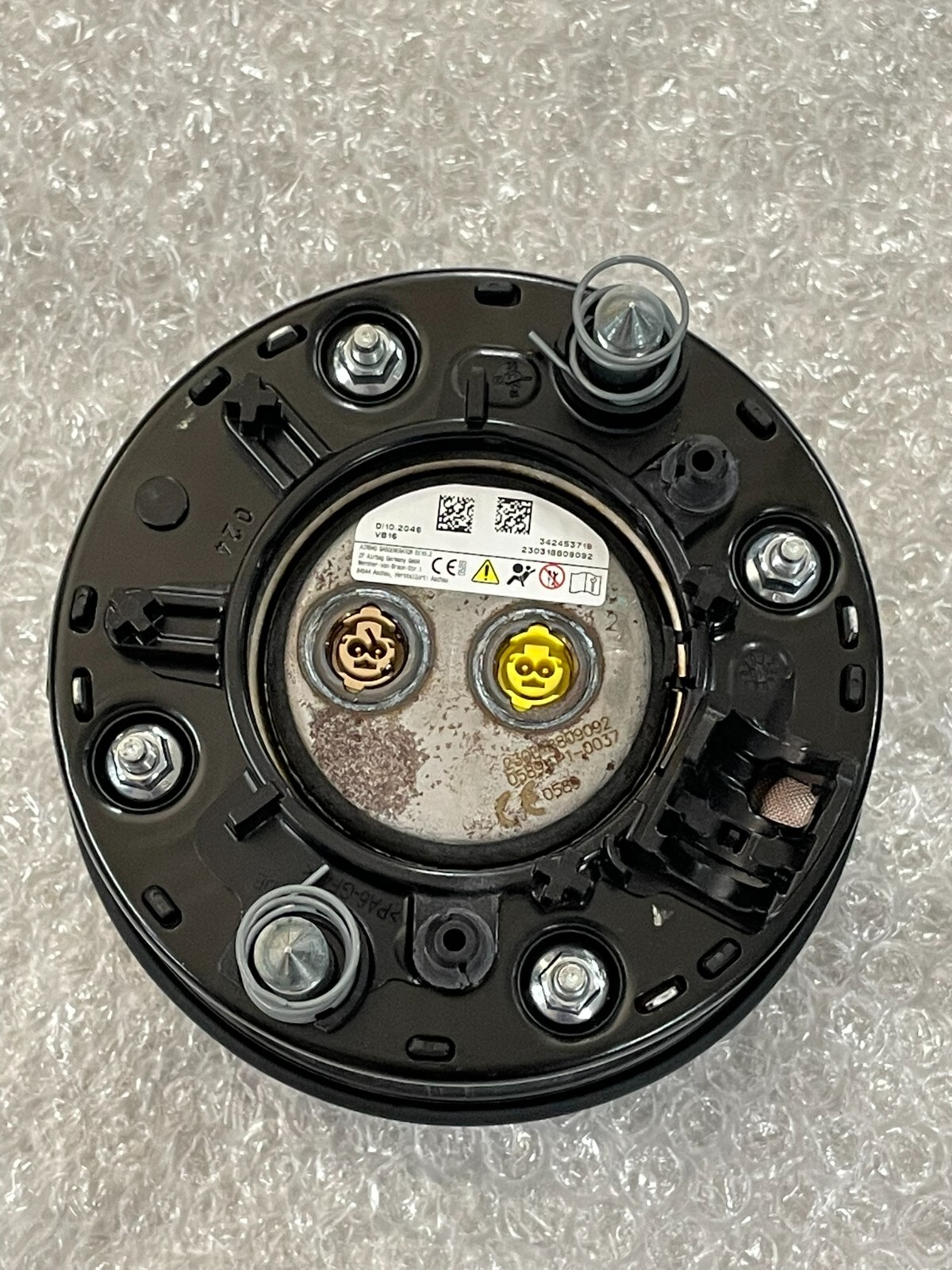 PORSCHE MACAN LENKRAD SPORT BEHEIZBAR KOMPLET LEDER 95B419091CT + 95B880201DK - Obrázek 24