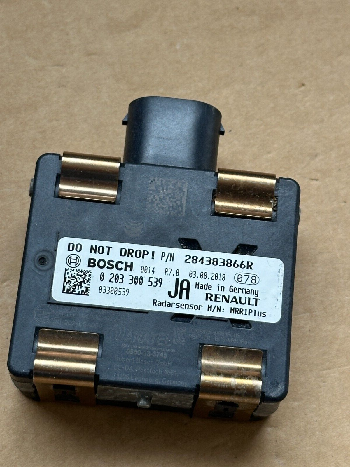 RENAULT KADJAR RADARSENSOR DISTRONIC 284383866R ALMOST NEW DEM FROM TEST CAR ... - Obrázek 3