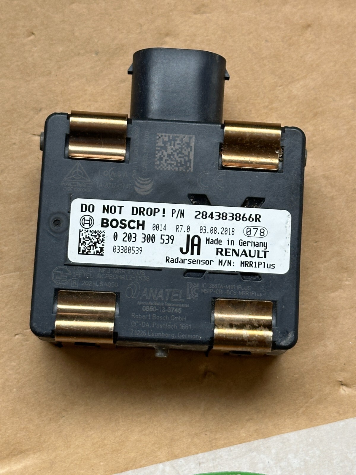 RENAULT KADJAR RADARSENSOR DISTRONIC 284383866R ALMOST NEW DEM FROM TEST CAR ... - Obrázek 4