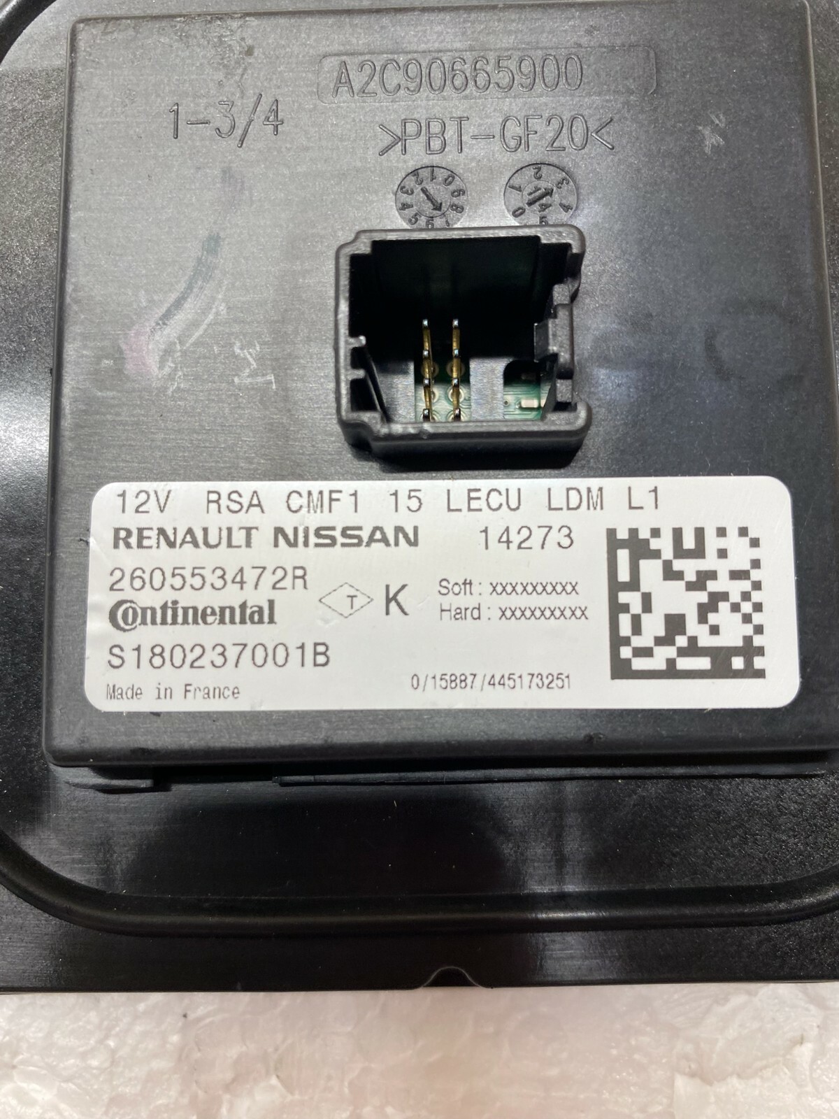 RENAULT XENON SCHEINWERFER STEUEGERÄT 260553472R ORIGINAL NEU!!! - Obrázek 4