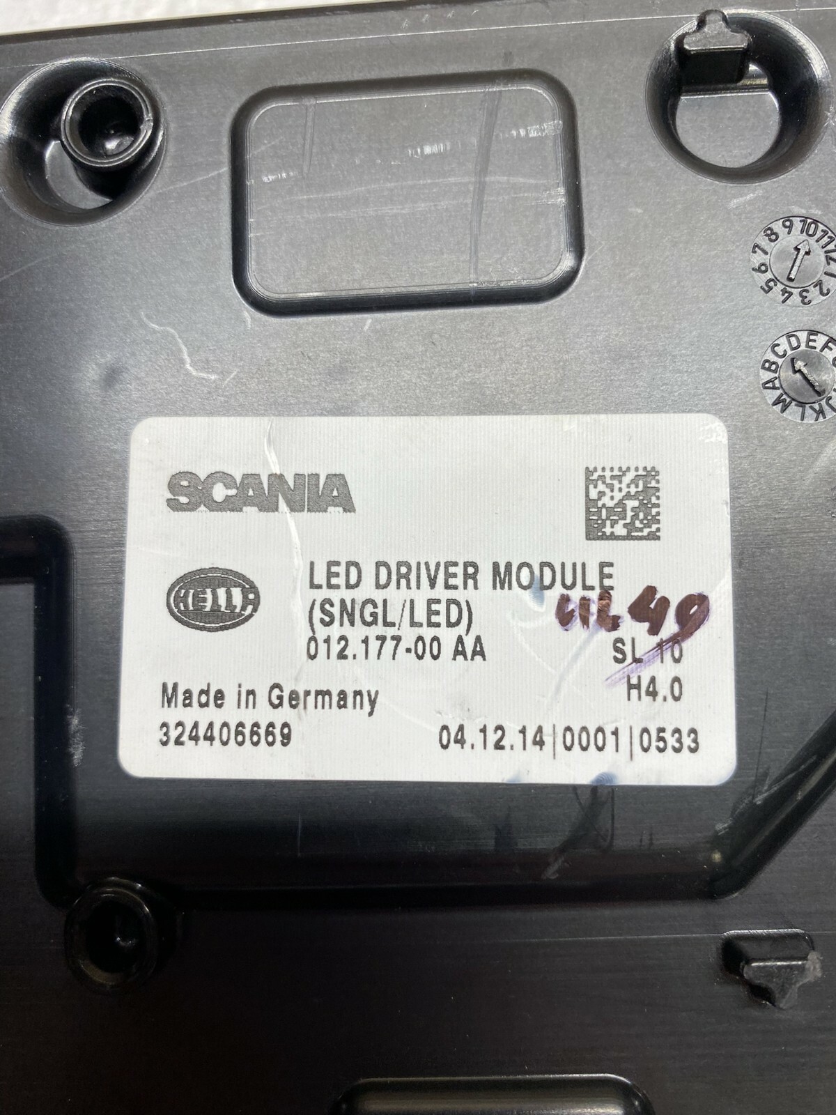 SCANIA LED-STEUEREINHEIT / LED CONTROL UNIT 01217700AA ORIG.NEU!!! - Obrázek 3