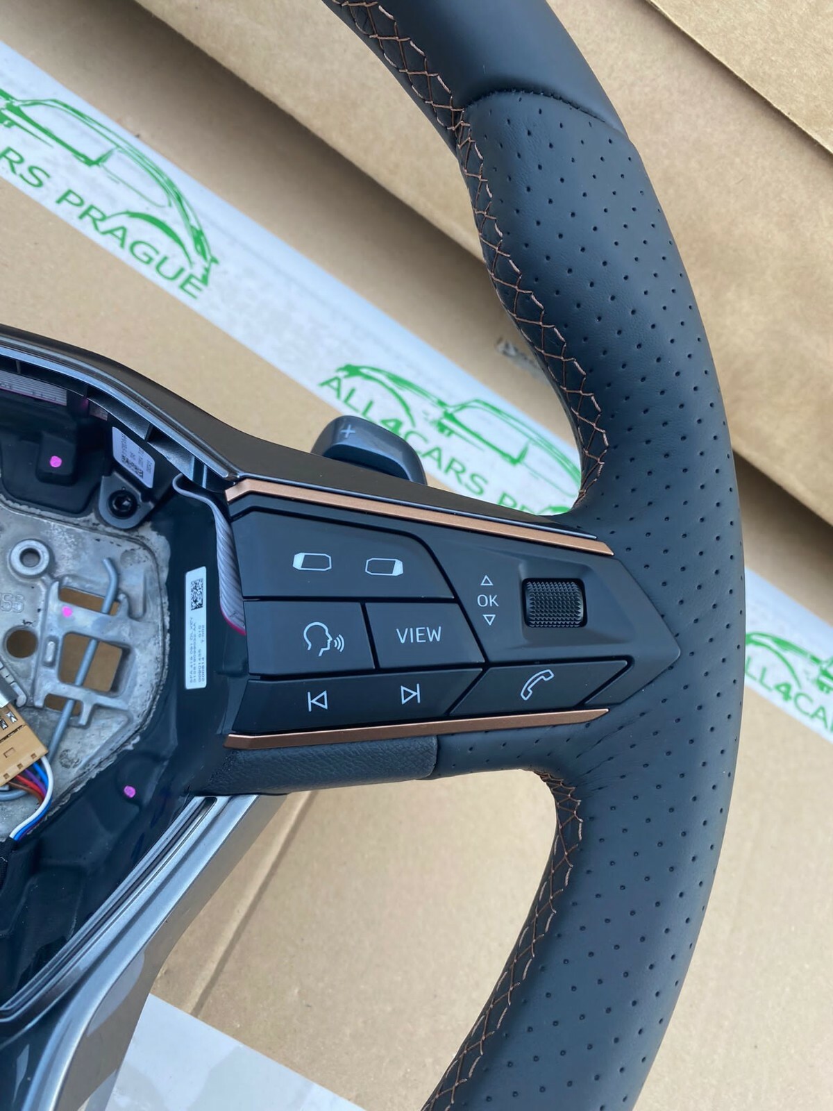 SEAT Sport Multifunktionslenkrad Schaltwippen 5FA419091DL 5FA 419 091 DL Orig. - Obrázek 6