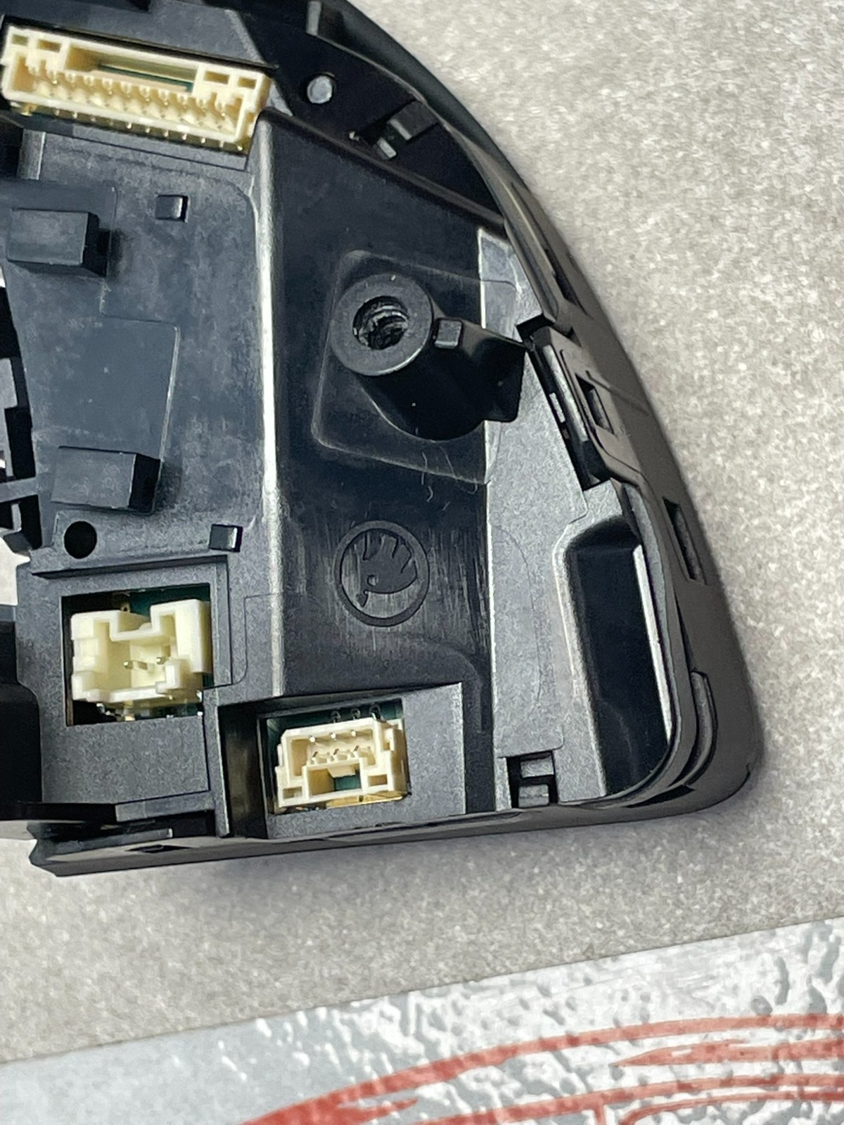 ŠKODA HEIZUNG TASTEN FÜR LENKRAD MULTIFUNKTIONAL 5E3919719AE OHNE ROLLER ORIG ! - Obrázek 10