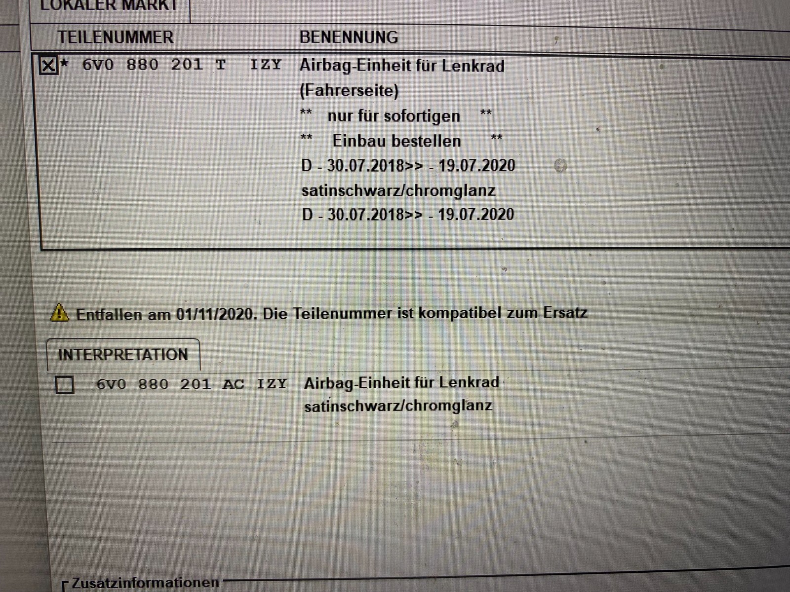 SKODA KODIAQ OCTAVIA III SUPERB LENKRAD A.I.R.B.A.G 6V0880201T ORIGINAL.NEU !!! - Obrázek 17