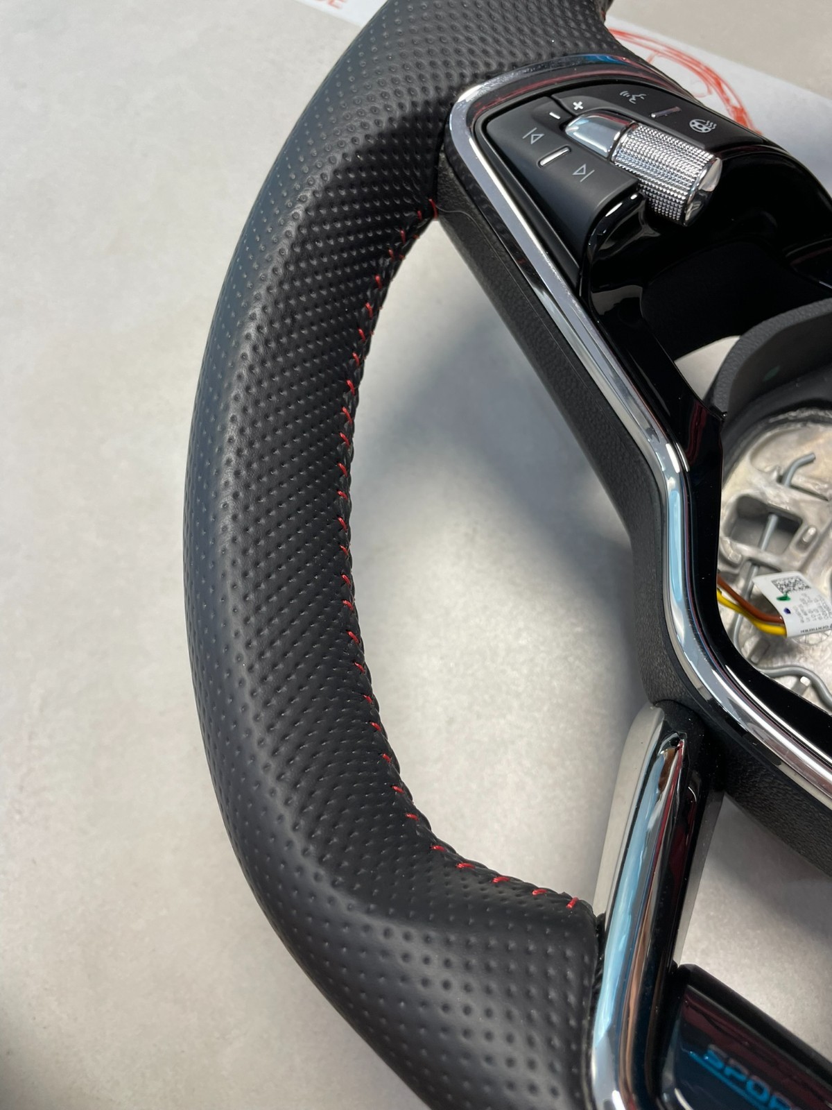 ŠKODA KODIAQ SUPERB SPORTLINE LENKRAD BEHEIZT ABGEFLACHT GELOCHT 5E3419093BB NEU - Obrázek 15