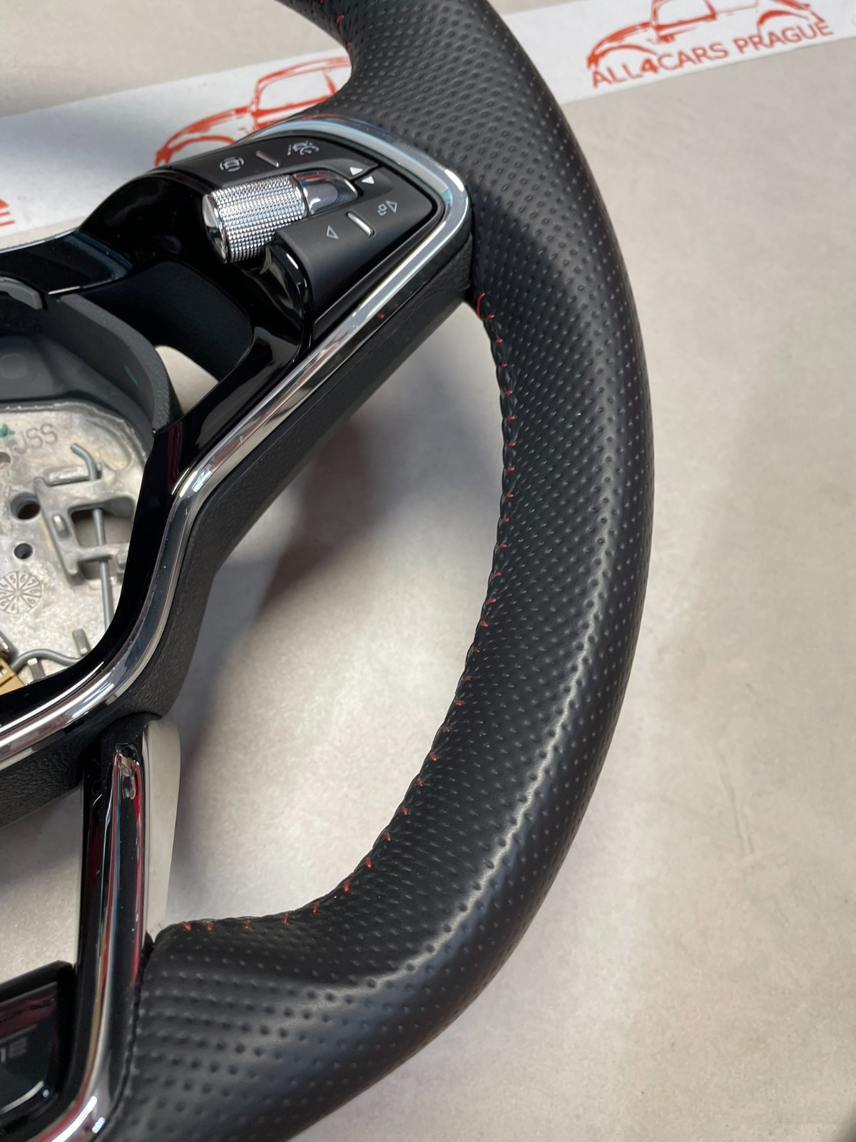 ŠKODA KODIAQ SUPERB SPORTLINE LENKRAD BEHEIZT ABGEFLACHT GELOCHT 5E3419093BB NEU - Obrázek 16