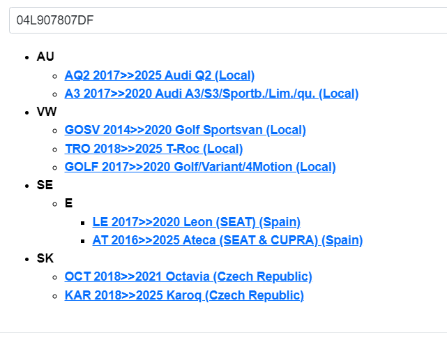SKODA OCT KAR NOX-SENSOR:04L907805DF=04L907807DF=04L907807FN=04L907807GQ OE! NEU - Obrázek 5