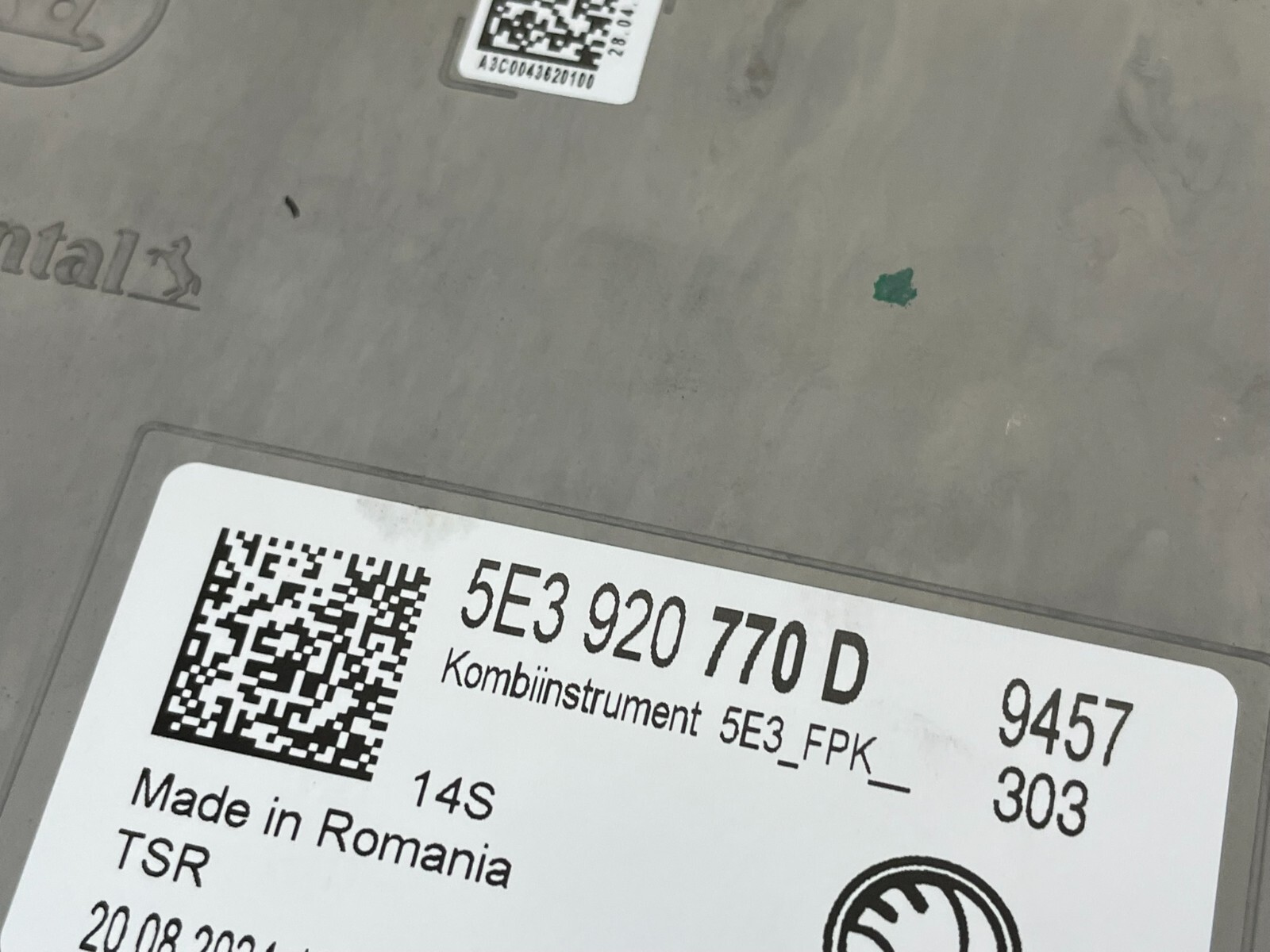 ŠKODA OCTAVIA 4 KOMBIINSTRUMENT TACHOMETER VIRTUAL COCPIT 5E3920770D - 0 KM NEW - Obrázek 3