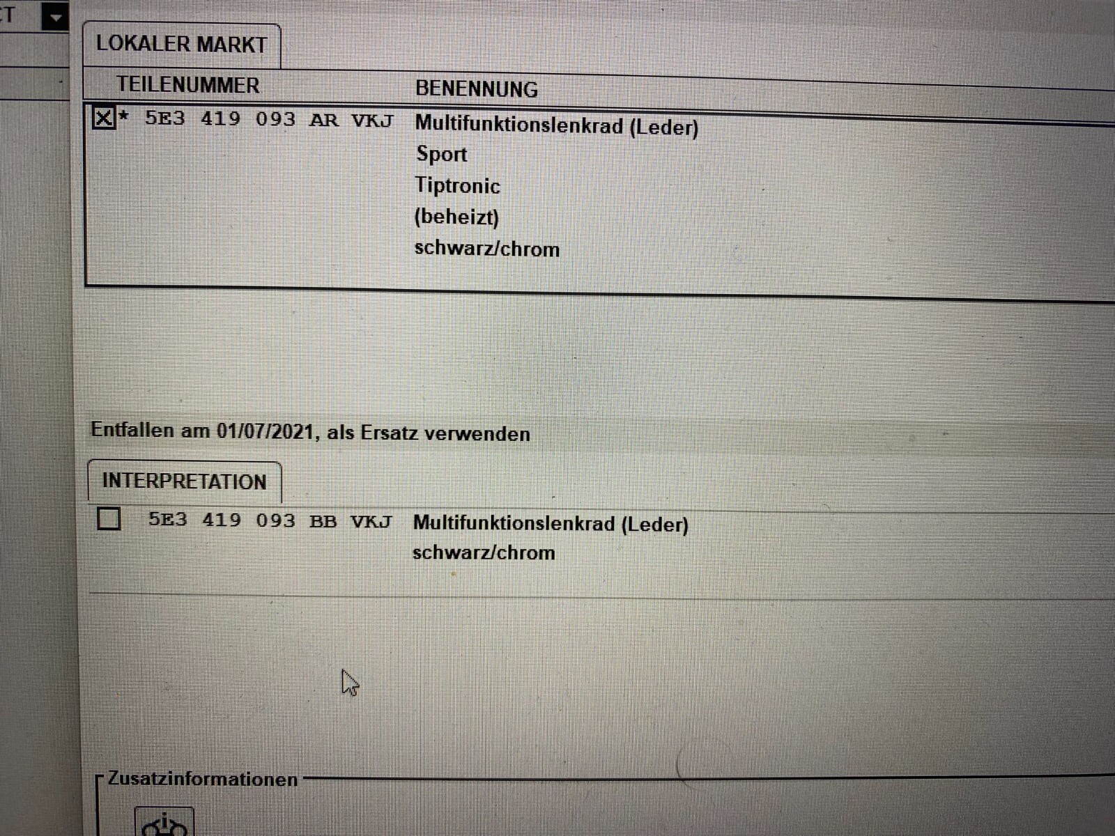 SKODA OCTAVIA IV 5E3 RS LENKRAD LEDERLENKRAD MFL DSG 5E3419093AR VKJ - Obrázek 11