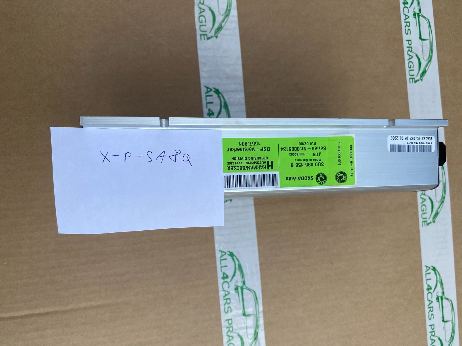 SKODA SUPERB 3U AUDIO VERSTÄRKER DSP HARMAN BECKER SOUND SYSTEM 3U0035456B ORIG. - Obrázek 17