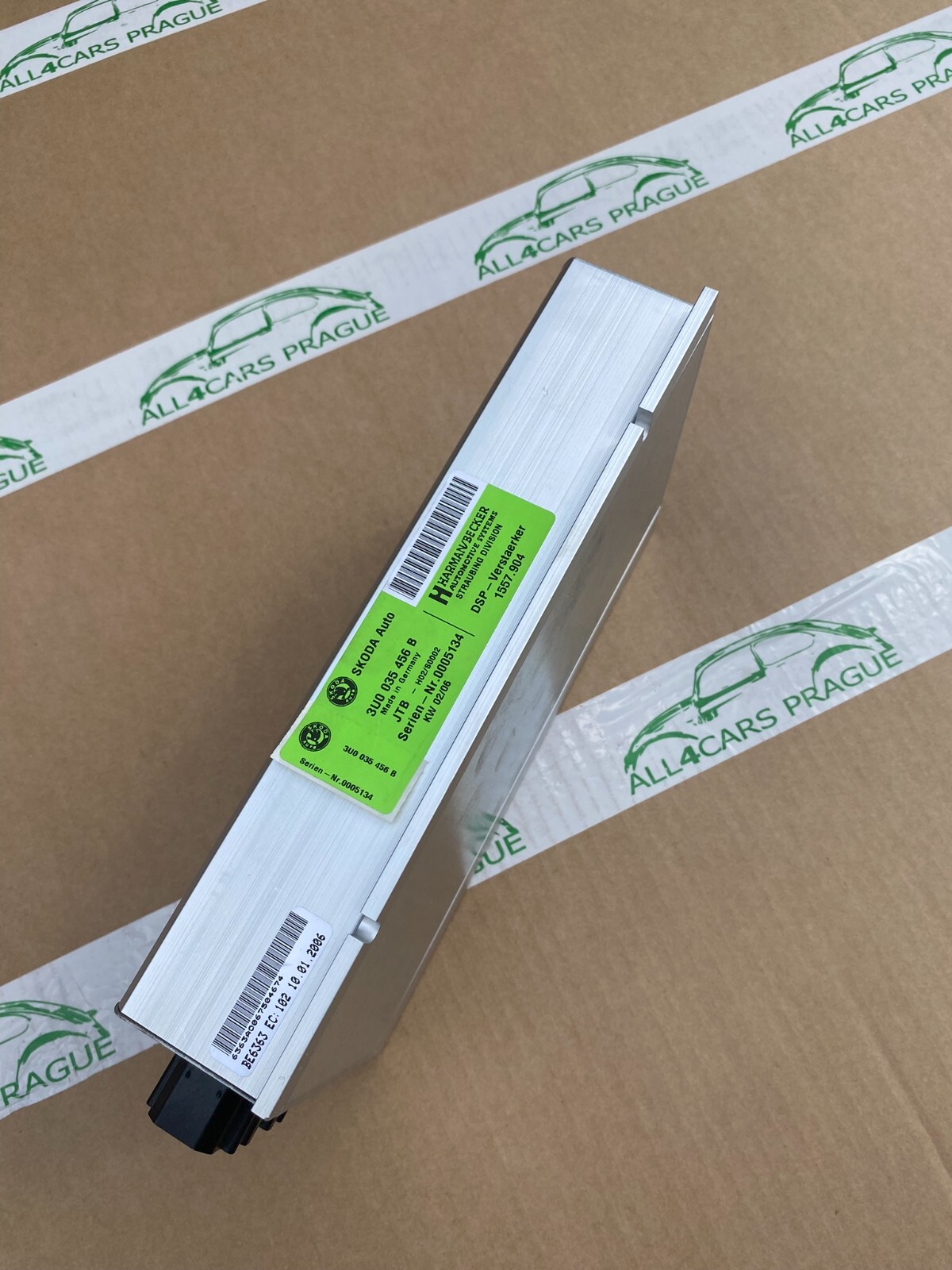 SKODA SUPERB 3U AUDIO VERSTÄRKER DSP HARMAN BECKER SOUND SYSTEM 3U0035456B ORIG. - Obrázek 8