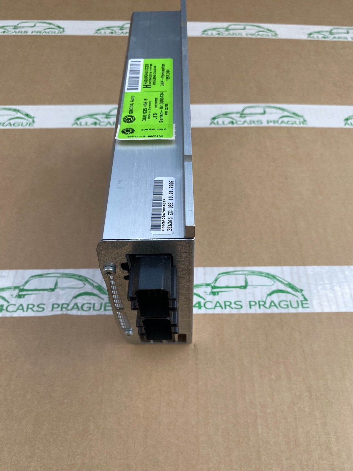 SKODA SUPERB 3U AUDIO VERSTÄRKER DSP HARMAN BECKER SOUND SYSTEM 3U0035456B ORIG. - Obrázek 10