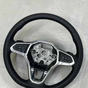 VOLKSWAGEN PASSAT B8 ARTEON.. SPORT LENKRAD LEDER ABGEFLACHT 2G0419089C Fast Neu