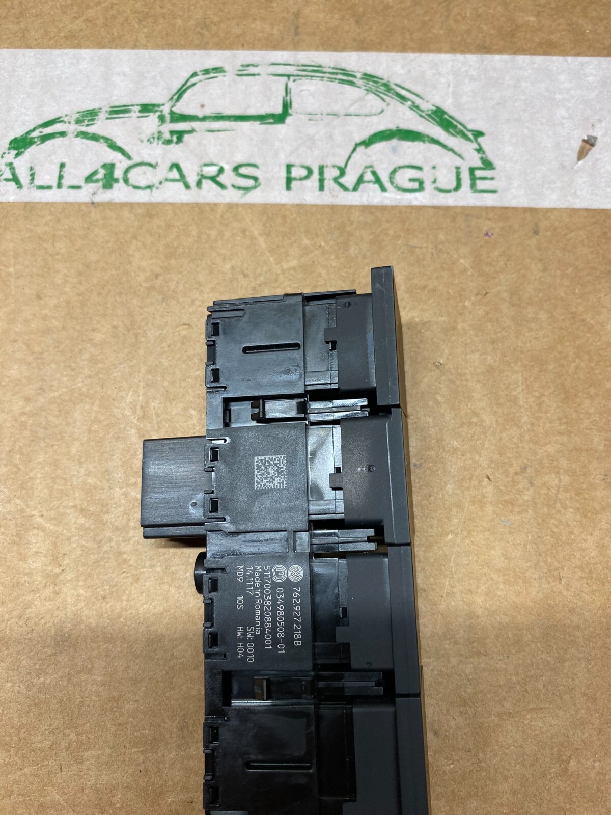 VOLKSWAGEN TOUAREG MISC SWITCH RHD 762927218B ORIGINAL - Obrázek 5