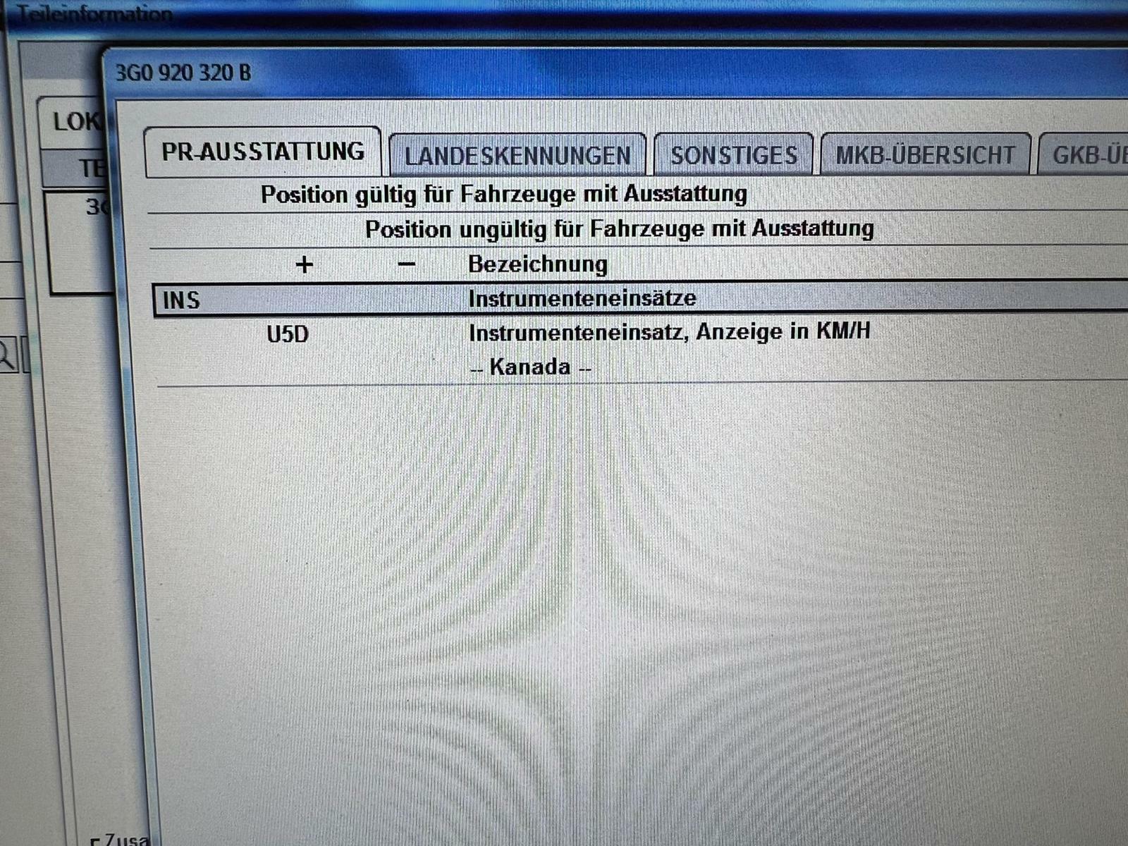 VW ATLAS CROSS SPORT VIRTUAL COCKPIT TACHOMETER 3G0920320B 0 KM! NEU VW TEIL-OE! - Obrázek 8