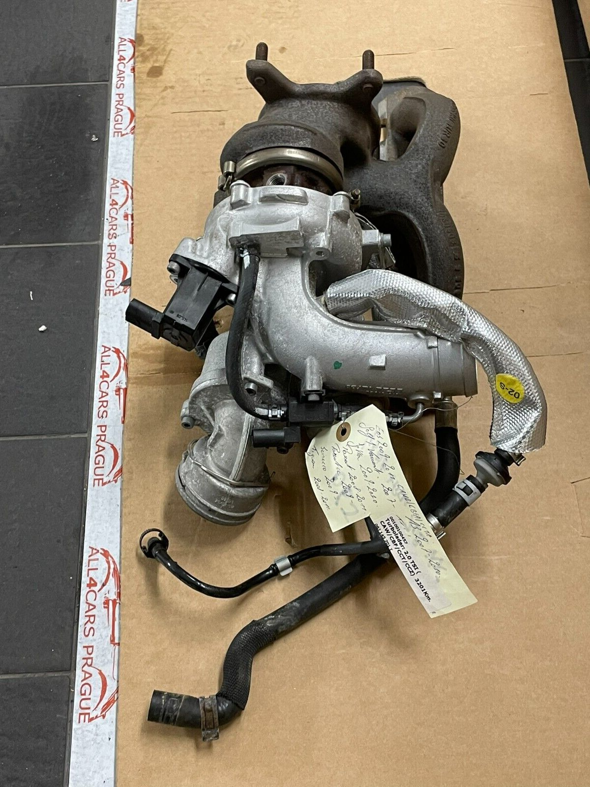 VW AUDI 2.0 TSI TURBOLADER ( CAW,CBF,CCT,CCZ ) 06J145701T FAST NEU TEST WAGEN - Obrázek 13