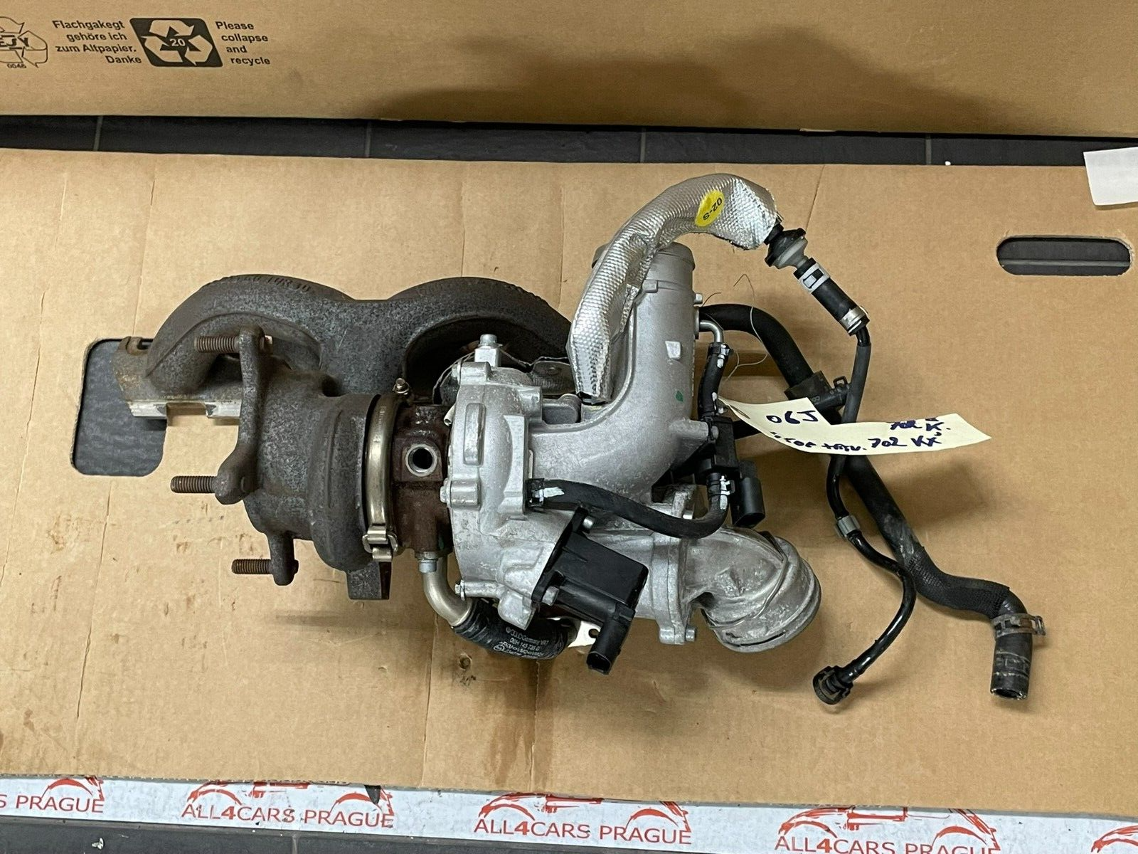 VW AUDI 2.0 TSI TURBOLADER ( CAW,CBF,CCT,CCZ ) 06J145701T FAST NEU TEST WAGEN - Obrázek 8