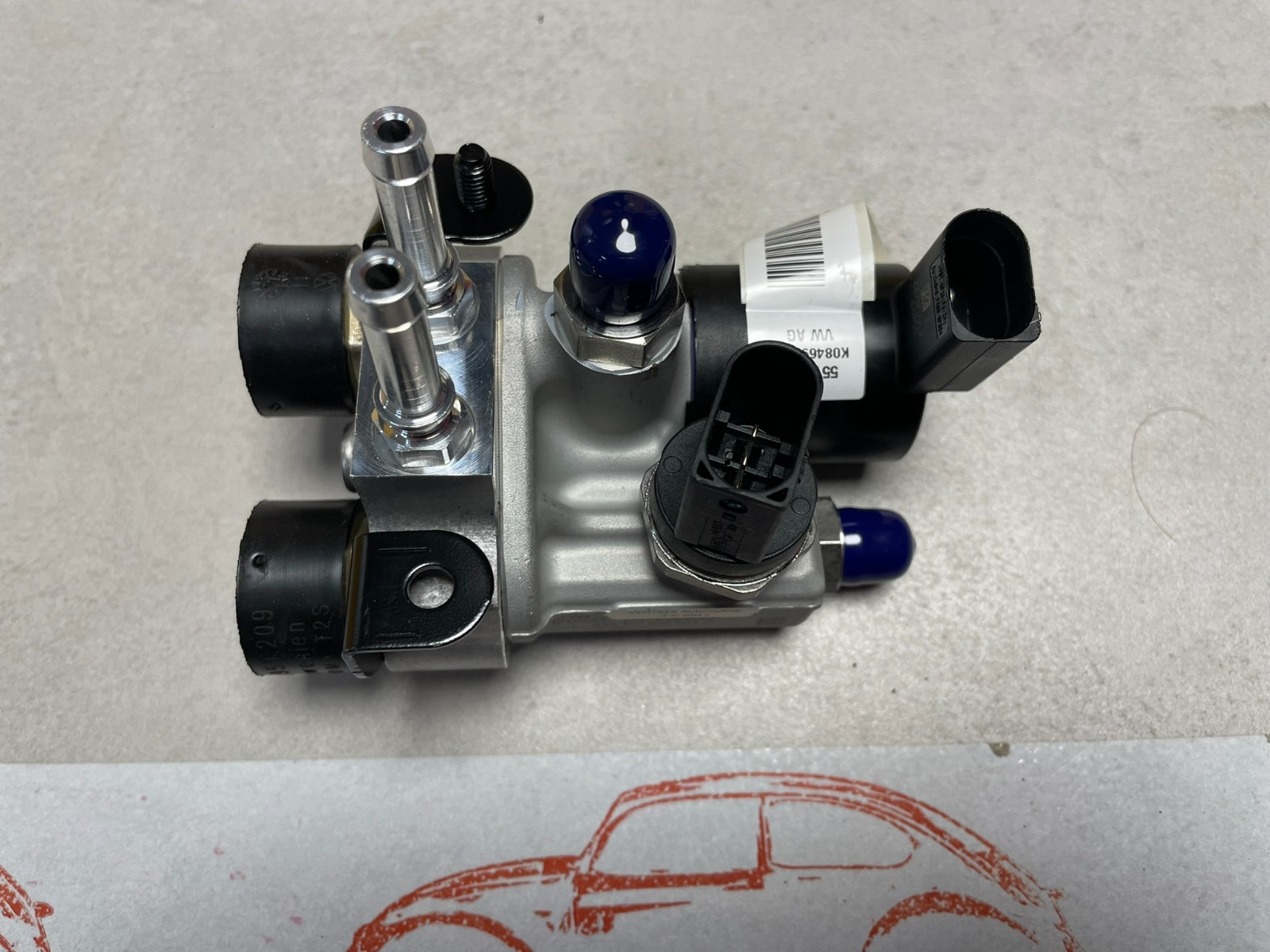 VW AUDI CNG GAS KRAFTSTOF DRUCKREGEL 1S0906035C = 1S0906011B = 1S0906011C NEU OE - Obrázek 3