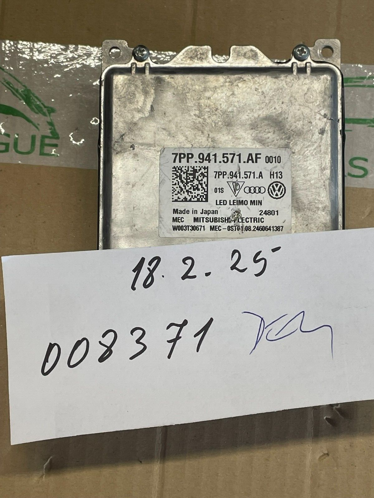 VW AUDI ŠKODA SCHEINWERFER STEUERGERÄT 7PP941571AF DEMONT V TEST CAR FAST NEU ! - Obrázek 11