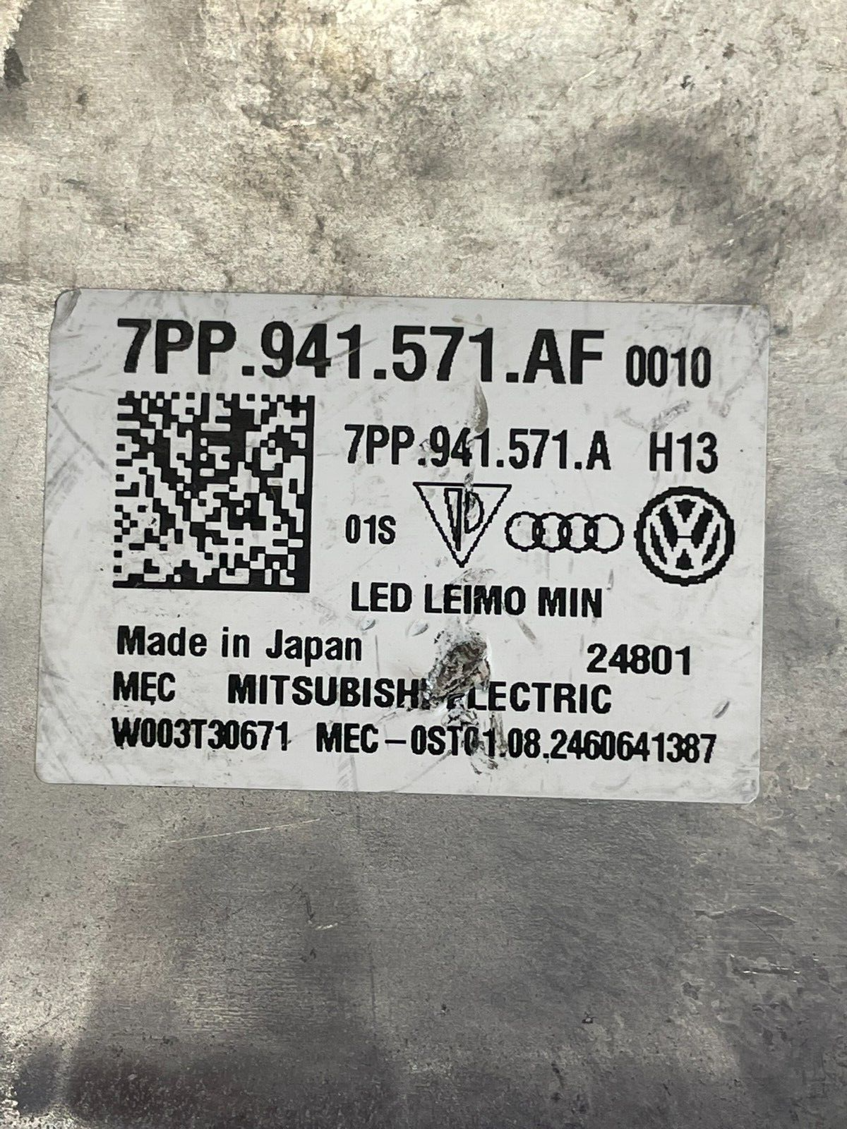 VW AUDI ŠKODA SCHEINWERFER STEUERGERÄT 7PP941571AF DEMONT V TEST CAR FAST NEU ! - Obrázek 3