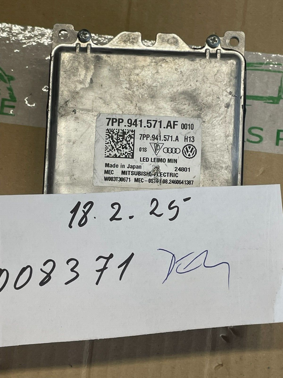 VW AUDI ŠKODA SCHEINWERFER STEUERGERÄT 7PP941571AF DEMONT V TEST CAR FAST NEU ! - Obrázek 10