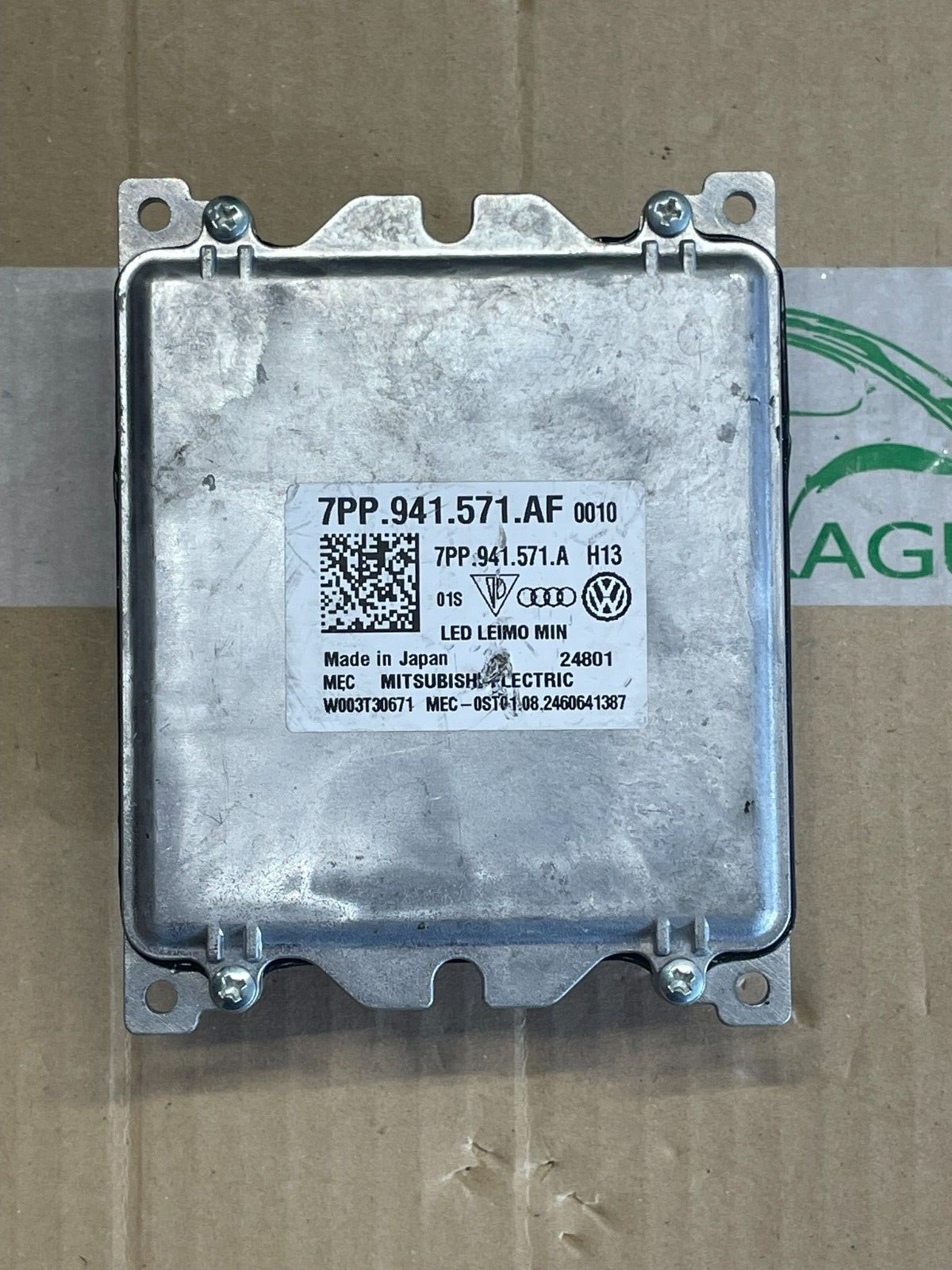 VW AUDI ŠKODA SCHEINWERFER STEUERGERÄT 7PP941571AF DEMONT V TEST CAR FAST NEU !