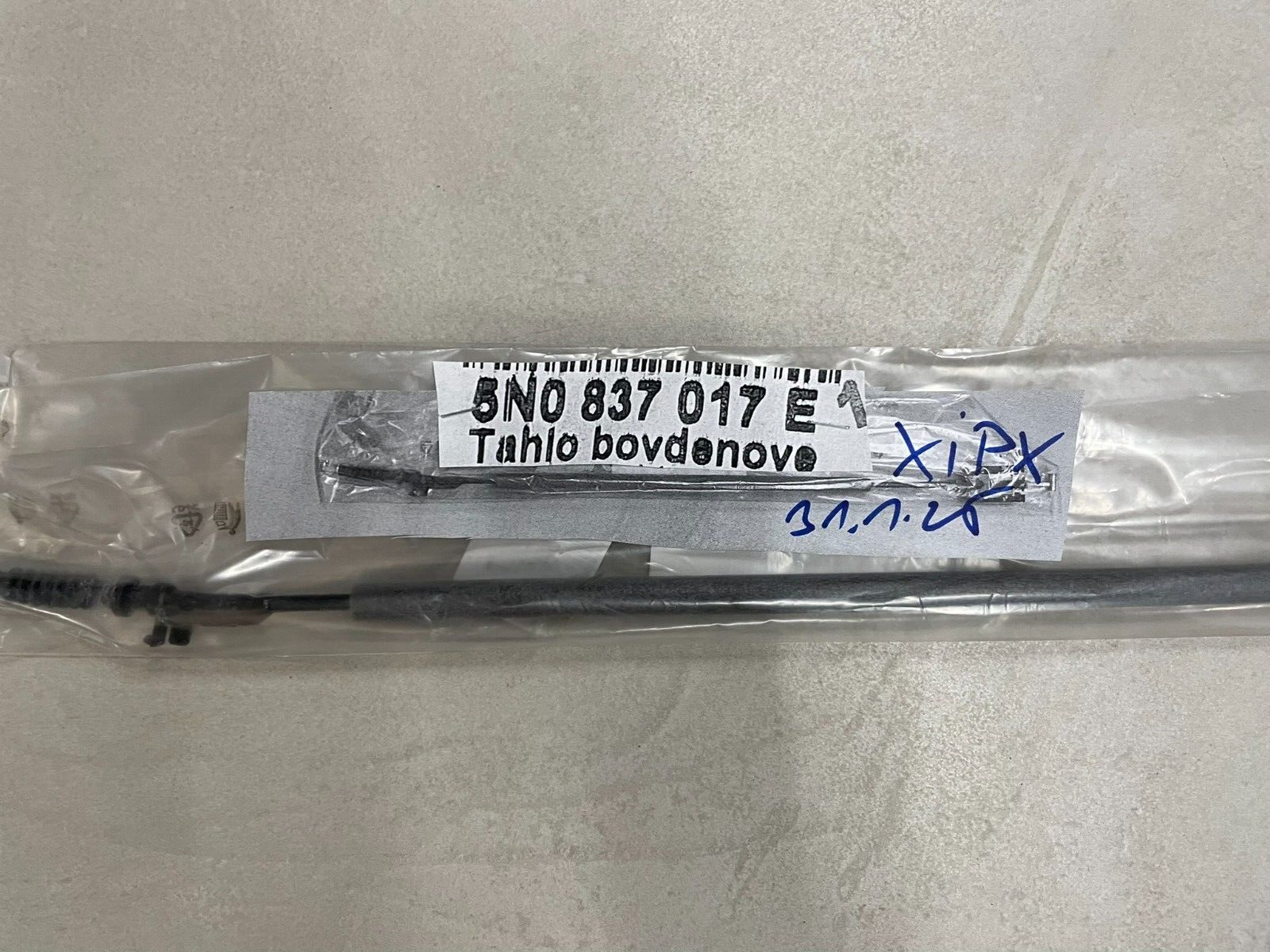 VW AUDI ŠKODA SEAT BOWDENZUG 5N0837017E ORIG.NEU!!! - Obrázek 11