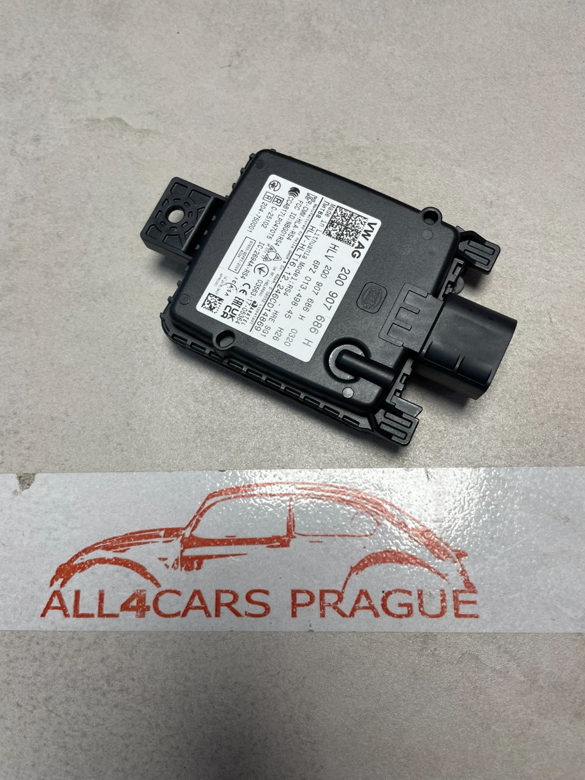 VW AUDI ŠKODA SEAT SPURWECHSELASISTENT STEUERGERÄT RECHTS 2Q0907686H ORIG. NEU - Obrázek 10