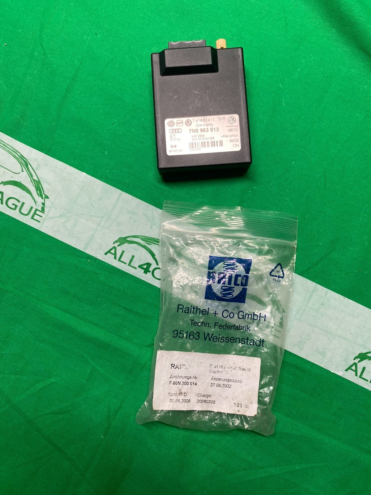 VW AUDI SKODA SEAT WEBASTO STANDHEIZUNG TELESTART 7N0963513 ORIGINAL NEU!!! - Obrázek 5