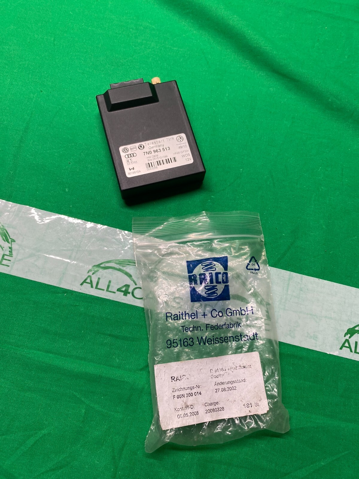 VW AUDI SKODA SEAT WEBASTO STANDHEIZUNG TELESTART 7N0963513 ORIGINAL NEU!!!