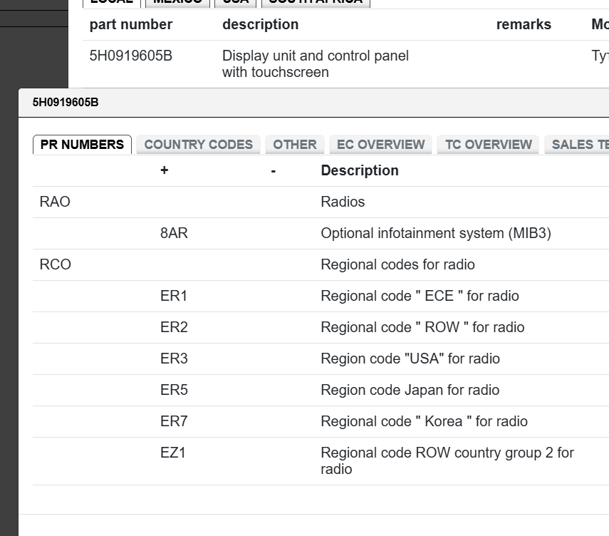 VW CADDY LCD DISPLAY BEDIENEINHEIT NAVIGATION ANZEIGE 5H0919605B ORIG. NEU - Obrázek 5