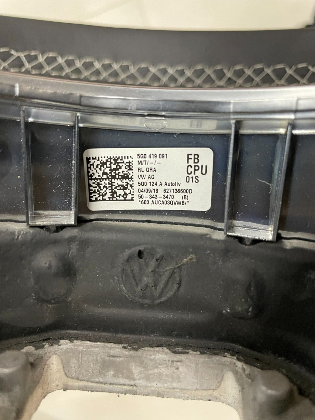 VW LENKRAD R LEDER SPORT KOMPLET GOLF 7/ARTEON/PASSAT/TIGUAN 5G0419091FB ORG.NEU - Obrázek 21