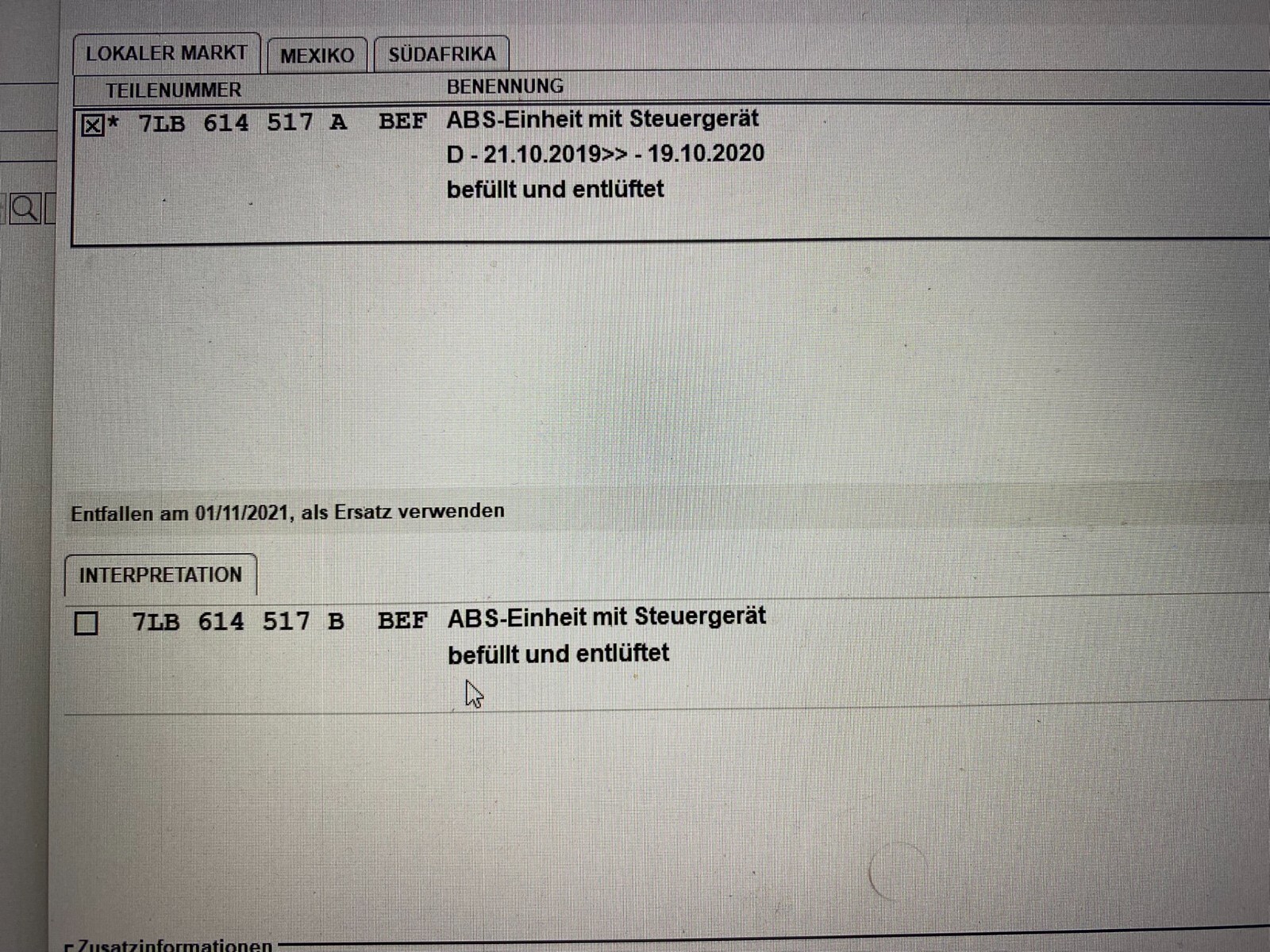 VW MULTIVAN, TRANSPORTER ABS ESP STEUERGERÄT 7LB614517A 7LB614517B NEU - Obrázek 12