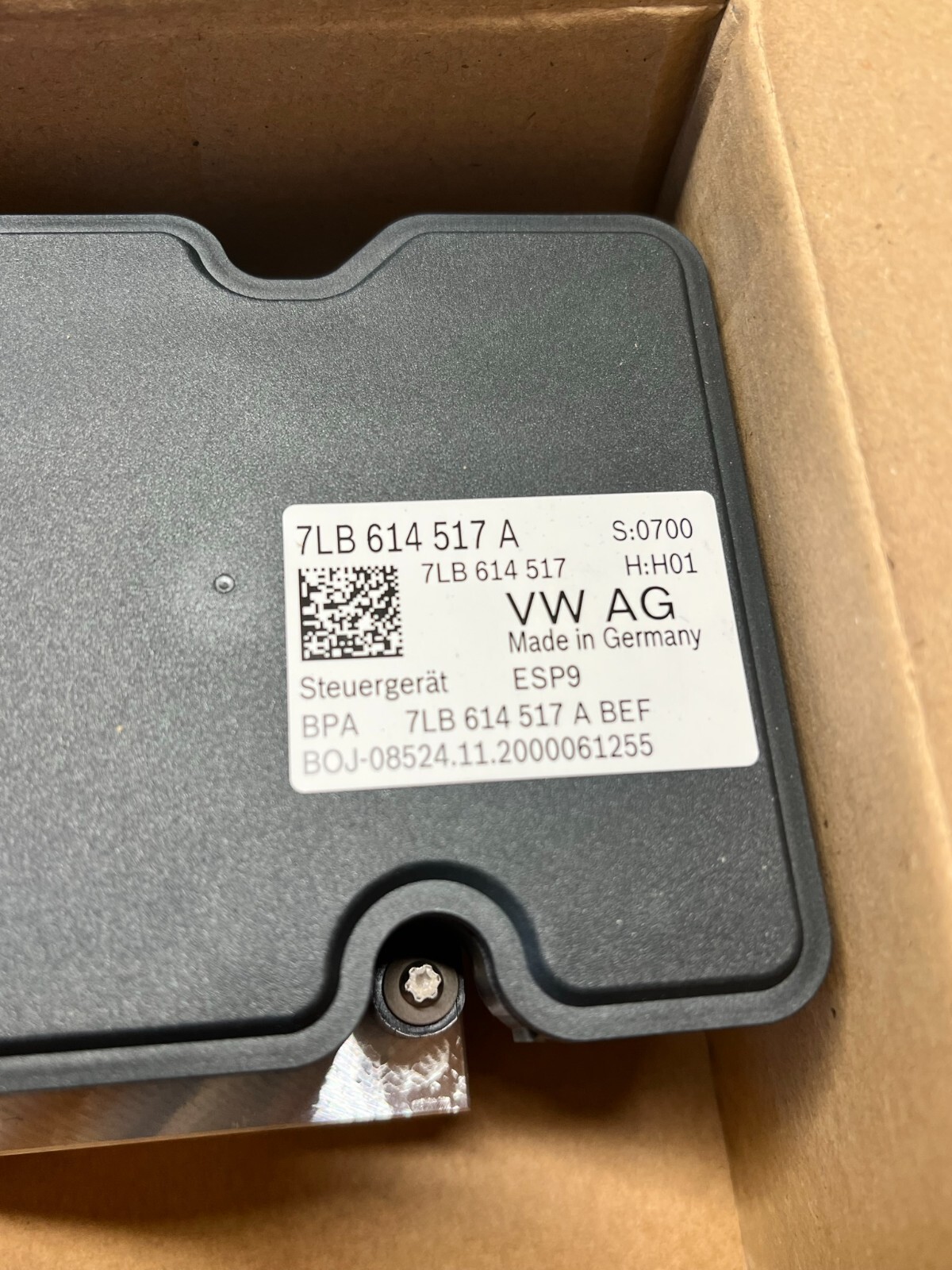 VW MULTIVAN, TRANSPORTER ABS ESP STEUERGERÄT 7LB614517A 7LB614517B NEU - Obrázek 9