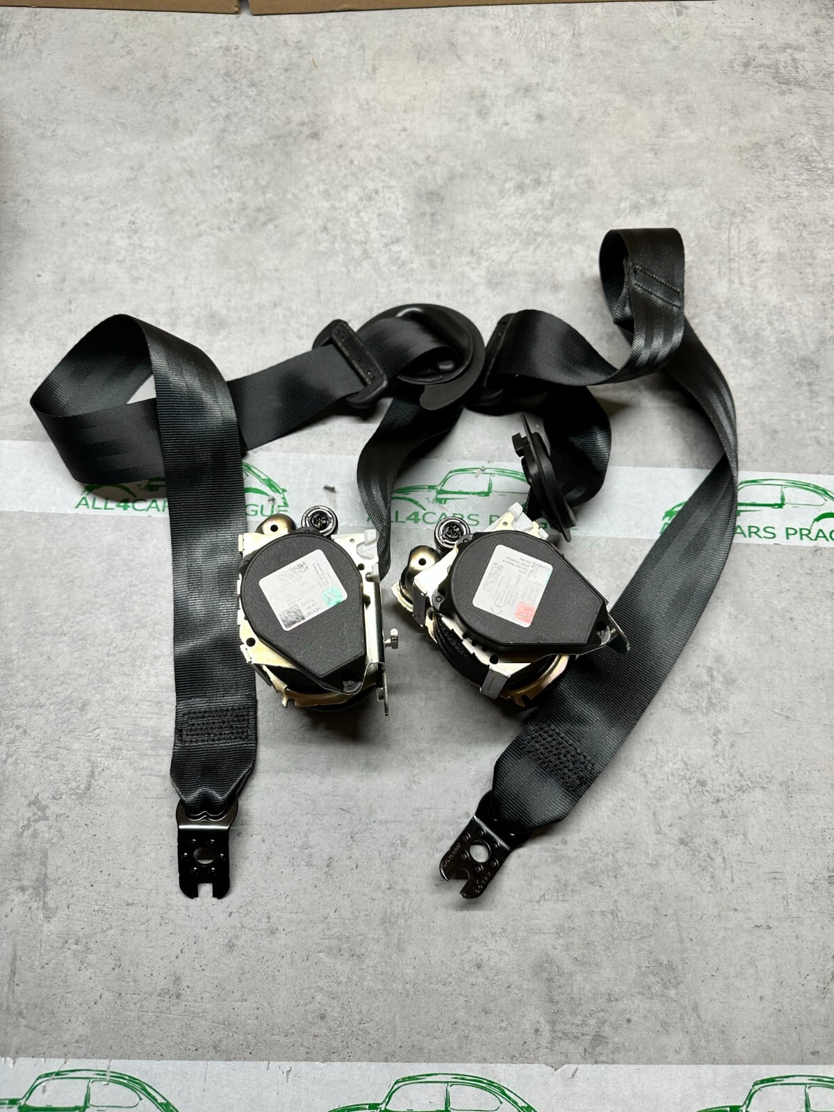 VW PASSAT 2015-2023 SICHERHEITSGURTEN VORN L+ R 3G0857705A + 3G0857706A ORIG NEU - Obrázek 7