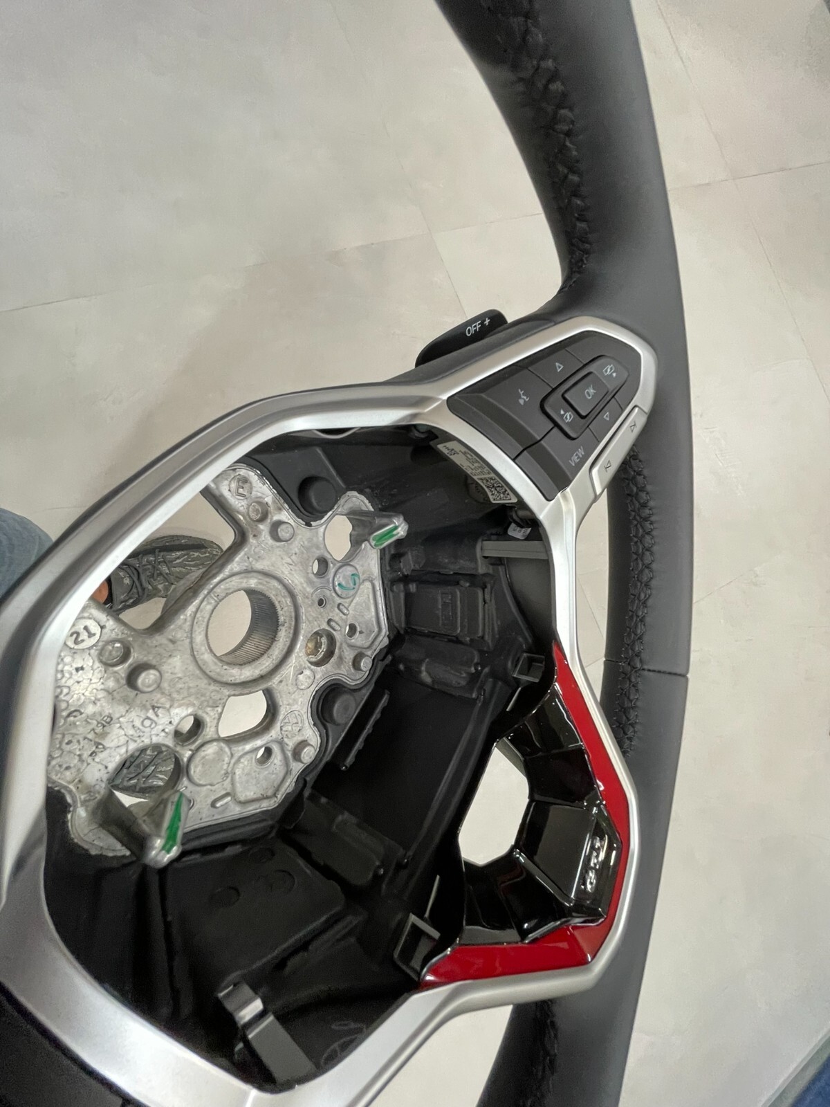 VW PASSAT ARTEON...SPORT LENKRAD LEDER GTI LOGO 2G0419089D Fast Neu d v Test Car - Obrázek 18