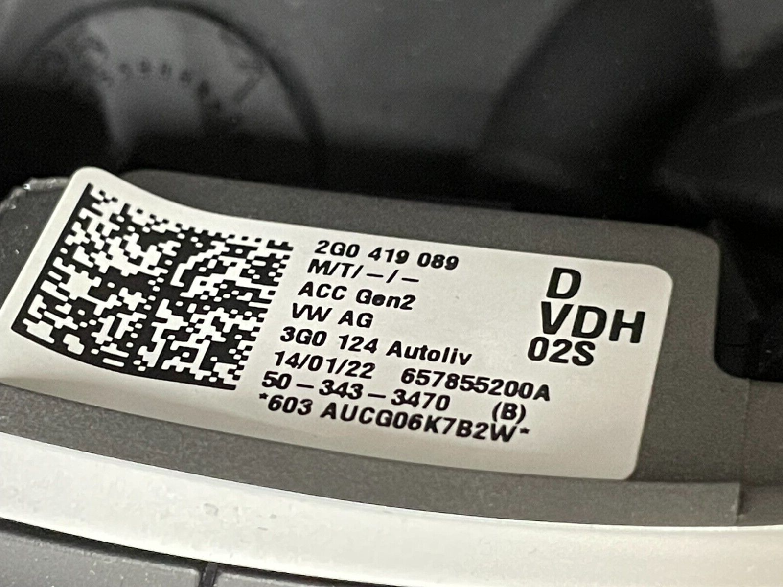 VW PASSAT ARTEON...SPORT LENKRAD LEDER GTI LOGO 2G0419089D Fast Neu d v Test Car - Obrázek 3