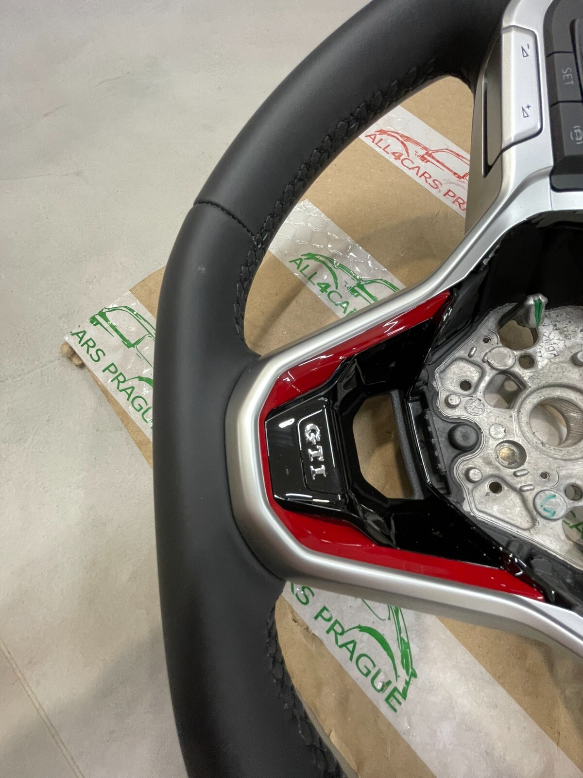 VW PASSAT ARTEON...SPORT LENKRAD LEDER GTI LOGO 2G0419089D Fast Neu d v Test Car - Obrázek 23