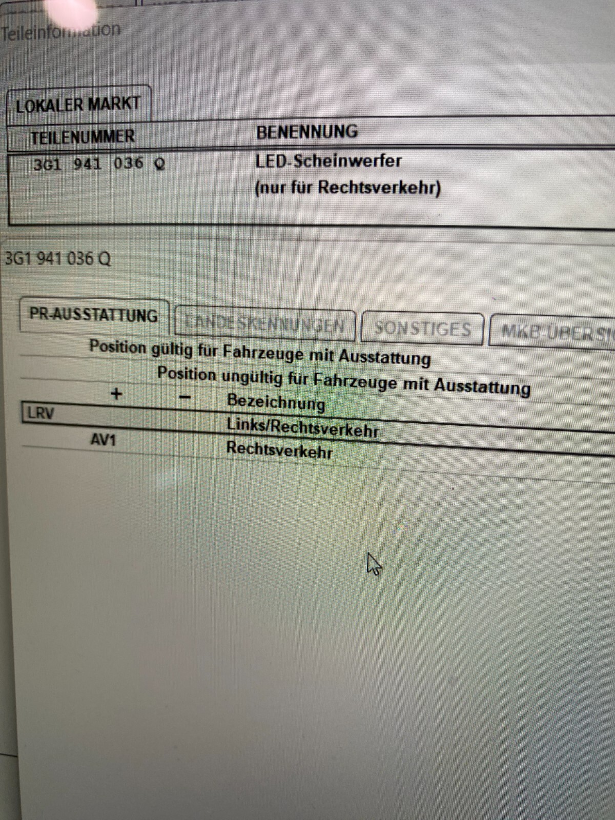 VW PASSAT B8 FULL LED FRONTSCHEINWERFER SATZ R+L 3G1941036Q / 3G1941035Q NEU VW - Obrázek 25