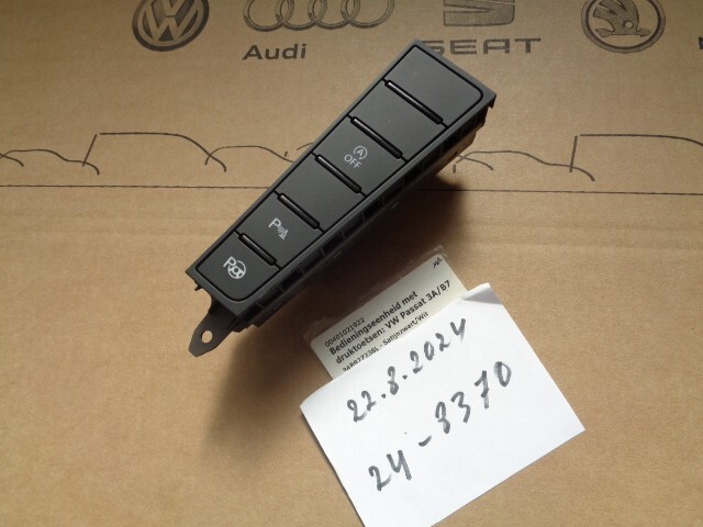 VW PASSAT BEDIENEINHEIT MIT DRUCKTASTEN 3AB927238L Fast Neu Teil dem Test Car... - Obrázek 14