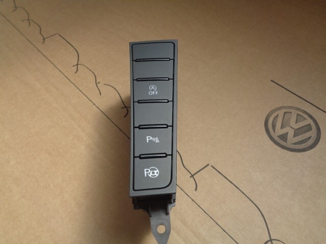 VW PASSAT BEDIENEINHEIT MIT DRUCKTASTEN 3AB927238L Fast Neu Teil dem Test Car...