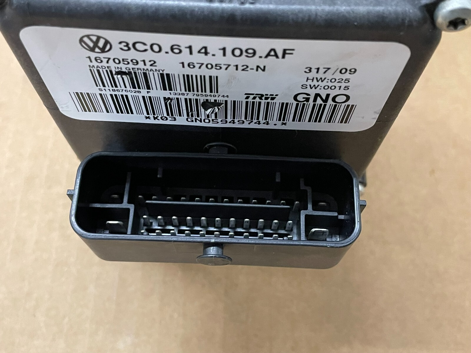 VW PASSAT / PASSAT CC ABS EINHEIT MIT STEUERGERÄT 3C0614109AF FAST NEU TEST CAR - Obrázek 10