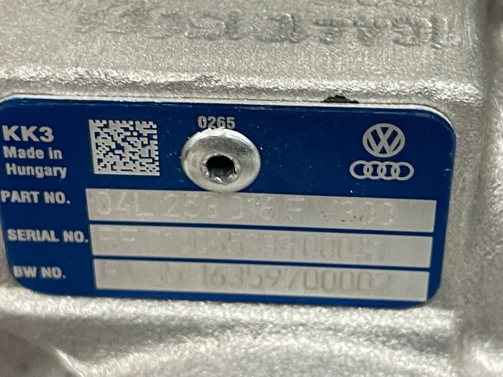 VW PASSAT ŠKODA SUPERB TURBOLADER 1.6 TDI 04L253016F = 04L253020R ORIG VW NEU! - Obrázek 17