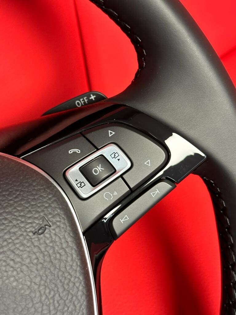 VW SPORT LEDER LENKRAD VW POLO 6C0419091BT MIT AIRBAG FAST NEU Dem v Test Wagen - Obrázek 13