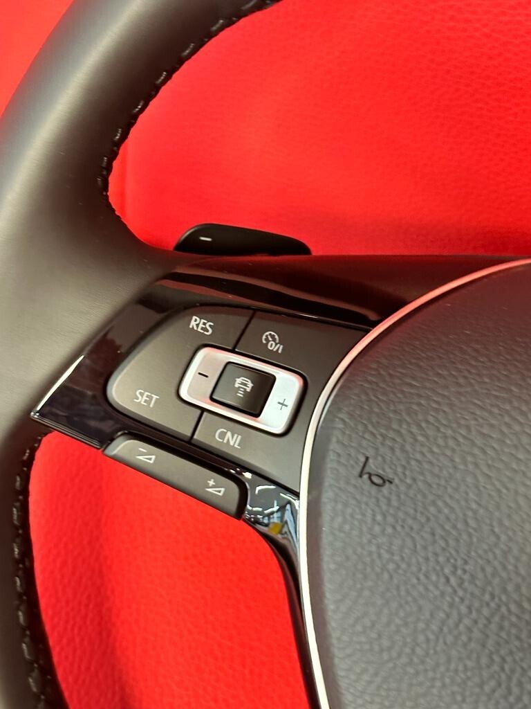 VW SPORT LEDER LENKRAD VW POLO 6C0419091BT MIT AIRBAG FAST NEU Dem v Test Wagen - Obrázek 14